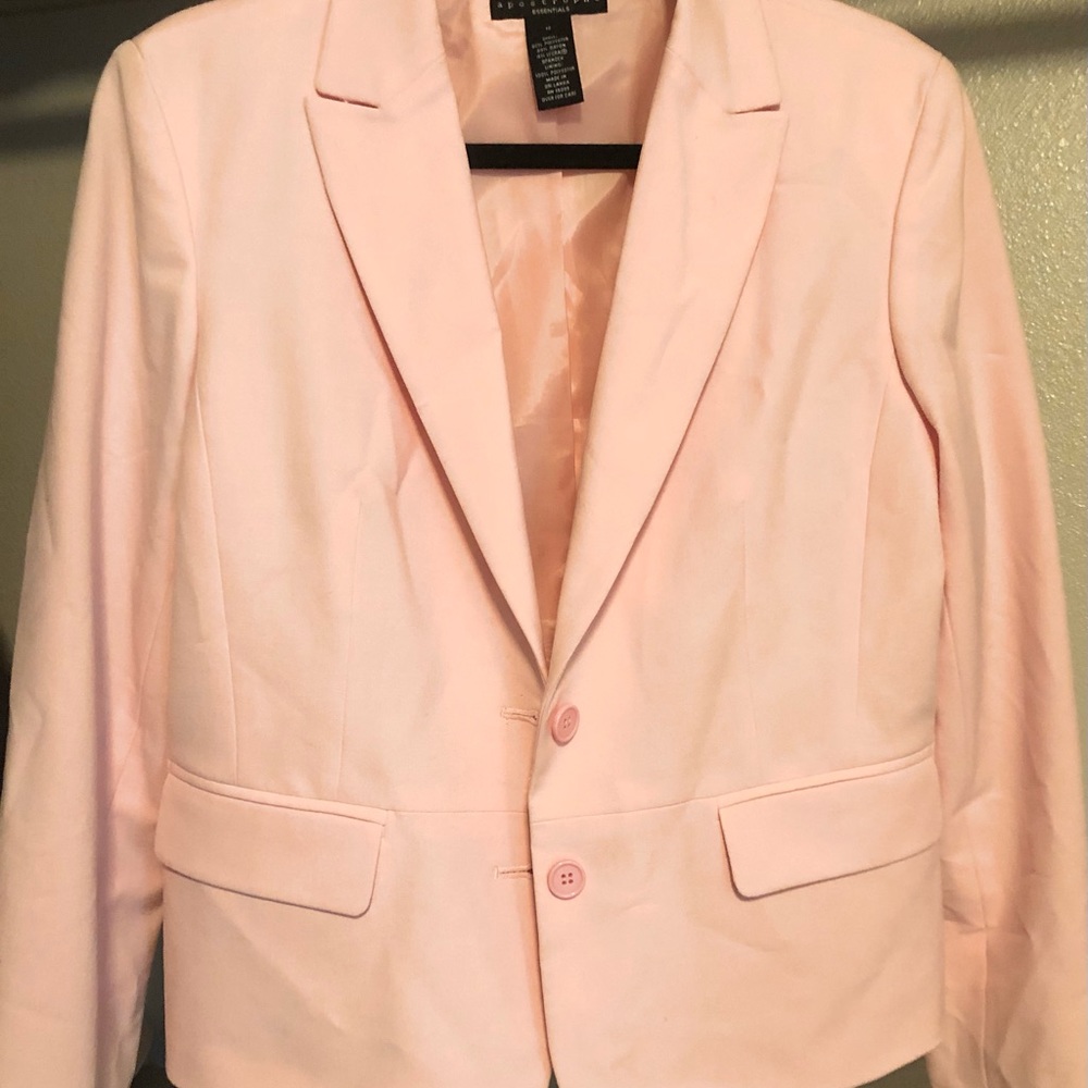 Stylish pink blazer
